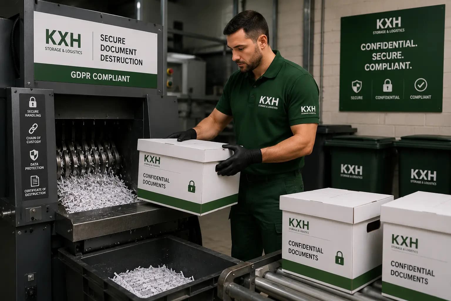 GDPR compliant document destruction process