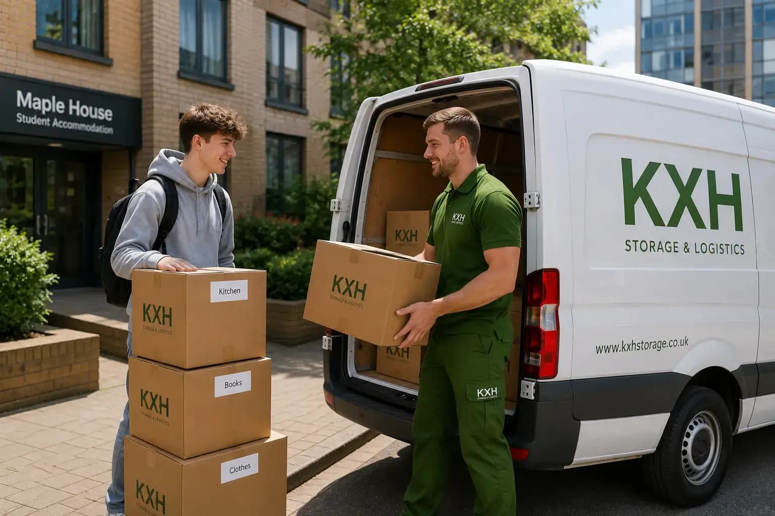 Student storage and apartment relocation services